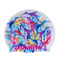 Funkita Dreamy Weedy Swim Cap, Swimming Cap, Silicone Swim Cap