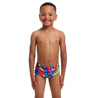 Funky Trunks Toddler Boys Paint Smash Printed Swimming Trunks, Boys Swimwear