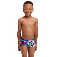 Funky Trunks Toddler Boys Kickflip Printed Swimming Trunks, Boys Swimwear