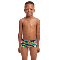 Funky Trunks Toddler Boys Big Bronto Printed Swimming Trunks, Boys Swimwear