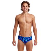 Funky Trunks Men's Leaf Laser Classic Brief Swimwear, Men's Swimsuit