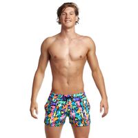 Funky Trunks Men's Paper Cut Shorty Shorts Short Swimwear, Men's Swimsuit