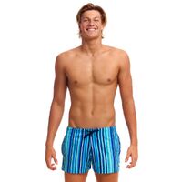 Funky Trunks Men's Lane Lines Shorty Shorts Short Swimwear, Men's Swimsuit