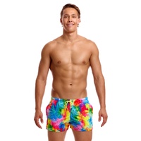 Funky Trunks Men's Falling Colours Shorty Shorts Short Swimwear, Men's Swimsuit