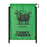 Funky The Goat Swim Bag, Mesh Swimming Bag, Training Swimming Bag