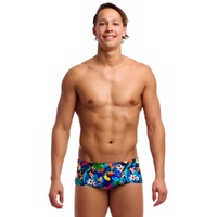 Funky Trunks Men's Birdie Wordie ECO Classic Swimming Trunk, Mens Swimwear