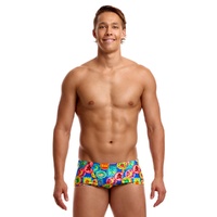 Funky Trunks Men's Five Serves ECO Classic Swimming Trunk, Mens Swimwear