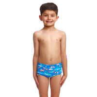 Funky Trunks Toddler Boys Fin Swimming Printed Swimming Trunks, Boys Swimwear