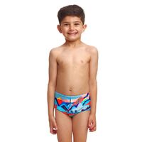 Funky Trunks Toddler Boys Vive La Funky Printed Swimming Trunks, Boys Swimwear