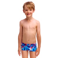 Funky Trunks Toddler Boys Messy Messy Messy ECO Swimming Trunks, Boys Swimwear