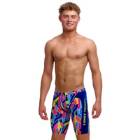 Funky Trunks Boys Fault Lines Eco Training Jammer Swimwear, Boys Swimsuit