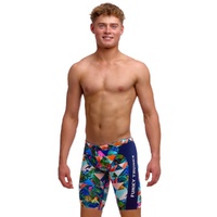 Funky Trunks Boys Palm Prism Eco Training Jammer Swimwear, Boys Swimsuit