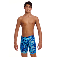 Funky Trunks Boys You Blued Eco Training Jammer Swimwear, Boys Swimsuit
