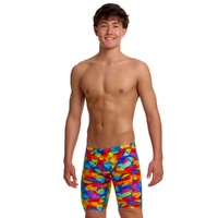 Funky Trunks Boys Try the Lot Eco Training Jammer Swimwear, Boys Swimsuit