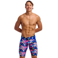 Funky Trunks Men's Wet Wave ECO Training Jammers, Swimming Jammer