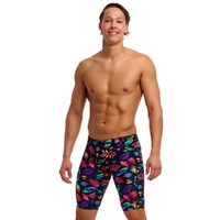 Funky Trunks Men's Lost Leaf ECO Training Jammers, Swimming Jammer