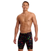 Funky Trunks Men's Doodles ECO Training Jammers, Swimming Jammer