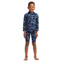 Funky Trunks Toddler Boys Can We Build It?  Zippy Rash Vest, Suntop