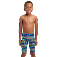 Funky Trunks Toddler Boys No Cheating ECO Miniman Swimming Jammers, Boys Swimwear