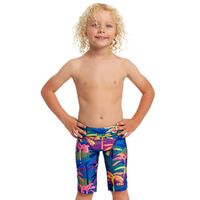 Funky Trunks Toddler Boys Palm A Lot ECO Miniman Swimming Jammers, Boys Swimwear