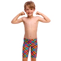 Funky Trunks Toddler Boys Bread Basket ECO Miniman Swimming Jammers, Boys Swimwear