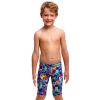 Funky Trunks Toddler Boys Bored Games ECO Miniman Swimming Jammers, Boys Swimwear