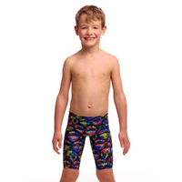 Funky Trunks Toddler Boys Ham Bam Maam ECO Miniman Swimming Jammers, Boys Swimwear