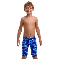 Funky Trunks Toddler Boys Clean Marine ECO Miniman Swimming Jammers, Boys Swimwear