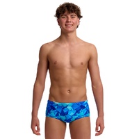 Funky Trunks Boys Try Blue Sidewinder Trunks Swimwear, Boys Swimwear