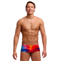 Funky Trunks Men's Sunset Delight ECO Sidewinder Trunk Swimwear, Men's Swimsuit