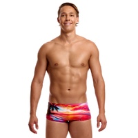 Funky Trunks Men's Touch Of Paradise ECO Sidewinder Trunk Swimwear, Men's Swimsuit