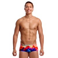 Funky Trunks Men's Lost Mountain ECO Sidewinder Trunk Swimwear, Men's Swimsuit