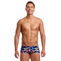 Funky Trunks Men's Blast Buddies ECO Sidewinder Trunk Swimwear, Men's Swimsuit