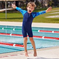 Funky Trunks True Bluey ECO Go Jump Suit Toddler Boys, Chlorine Resistant Sun Suit