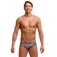 Funky Trunks Men's Bitsy Boss Seamed Brief Swimwear, Men's Swimsuit
