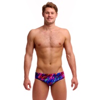 Funky Trunks Men's Big Bang  Seamed Brief Swimwear, Men's Swimsuit
