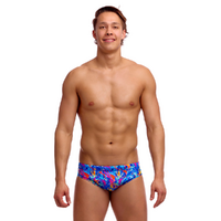 Funky Trunks Men's Dragons Den Seamed Brief Swimwear, Men's Swimsuit