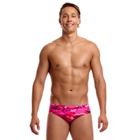 Funky Trunks Men's Special Pops Seamed Brief Swimwear, Men's Swimsuit
