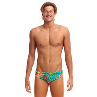 Funky Trunks Men's Blue Hawaii ECO Classic Brief Swimwear, Men's Swimsuit