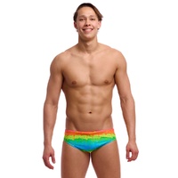 Funky Trunks Men's Melting Mayhem ECO Classic Brief Swimwear, Men's Swimsuit