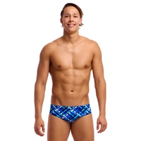 Funky Trunks Men's Under Over ECO Classic Brief Swimwear, Men's Swimsuit