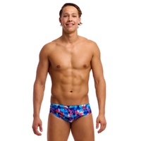 Funky Trunks Men's Messy Messy Messy ECO Classic Brief Swimwear, Men's Swimsuit