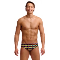 Funky Trunks Men's Rainbowie ECO Classic Brief Swimwear, Men's Swimsuit