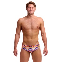 Funky Trunks Men Down Up ECO Classic Brief Swimwear, Men's Swimsuit