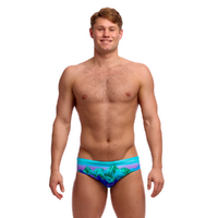 Funky Trunks Men's Mintie Montie ECO Classic Brief Swimwear, Men's Swimsuit