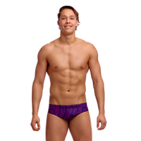 Funky Trunks Men's Peach Tea ECO Classic Brief Swimwear, Men's Swimsuit