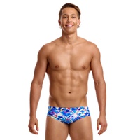 Funky Trunks Men's Crystal Mess ECO Classic Brief Swimwear, Men's Swimsuit