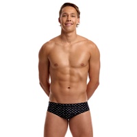 Funky Trunks Men's Be Positive ECO Classic Brief Swimwear, Men's Swimsuit