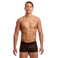 Funky Trunks Men's ECO Men's Square Trunks Swimwear, Men's Swimsuit - Hot Cross