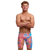 Funky Trunks Boys Kulin Colour Fast Training Jammers, Swimming Jammer